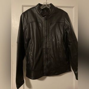 Genuine authentic leather jacket.